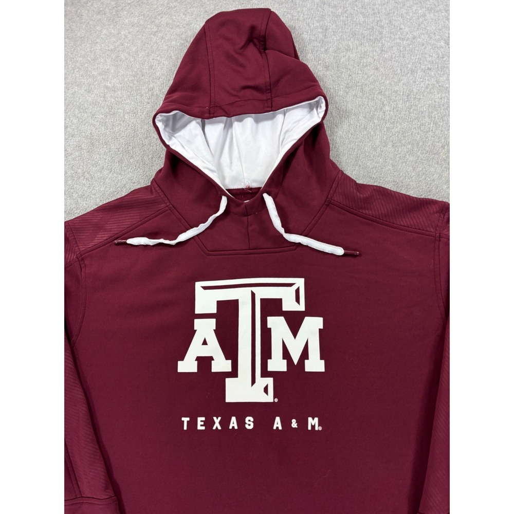 Texas A&M Aggies Fanatics Screened Logo Campus Hoodie Sweatshirt (Men's 2XL) - Picture 2 of 12